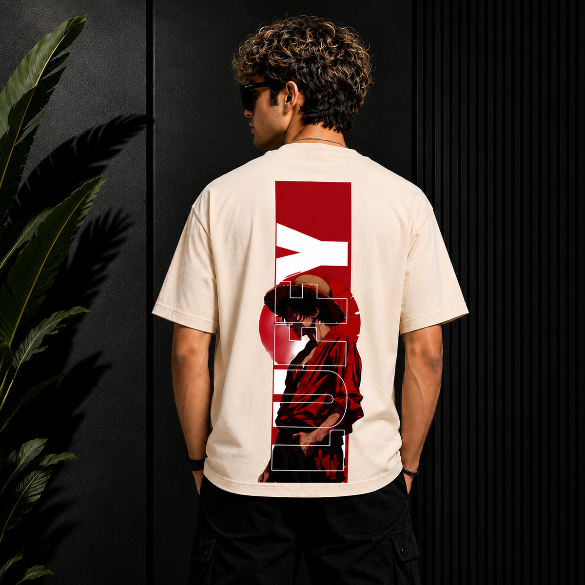 Off-White Signature Oversized T-Shirt – 240 GSM